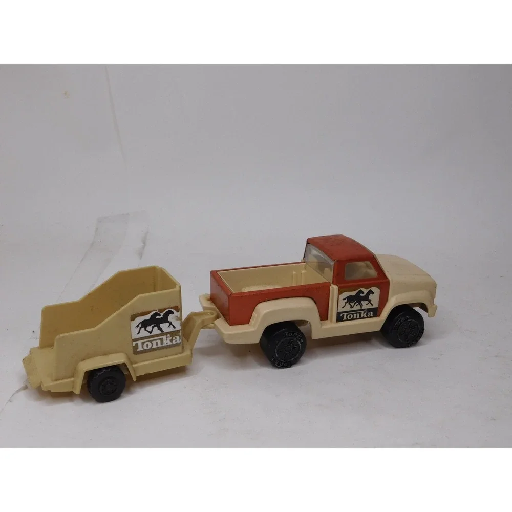 Tonka Western Pickup with Horse Van Trailer #806479 Vintage 1979 Lot No. 921